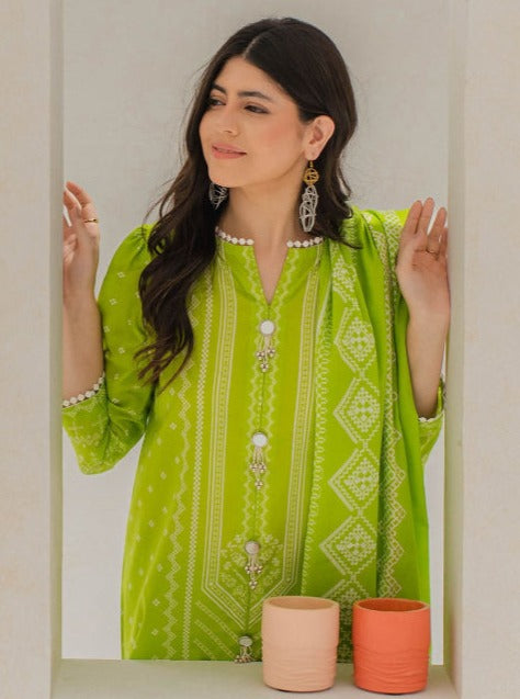 Zellbury Vol-04 Printed Lawn Unstitched 3 Piece Suit WUS23X30346
