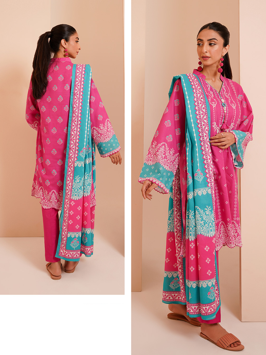 Zellbury Vol-05 Printed Lawn Unstitched 3 Piece Suit WUS23X30384
