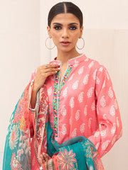 Zellbury Vol-05 Printed Lawn Unstitched 3 Piece Suit WUS23X30395