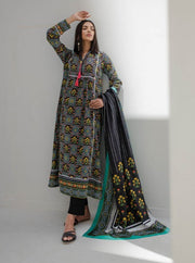 Zellbury Vol-04 Printed Lawn Unstitched 3 Piece Suit WUS23X30403