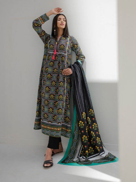 Zellbury Vol-04 Printed Lawn Unstitched 3 Piece Suit WUS23X30403