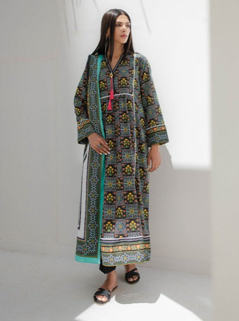 Zellbury Vol-04 Printed Lawn Unstitched 3 Piece Suit WUS23X30403