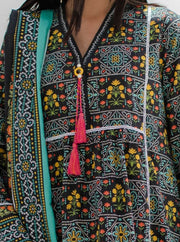 Zellbury Vol-04 Printed Lawn Unstitched 3 Piece Suit WUS23X30403