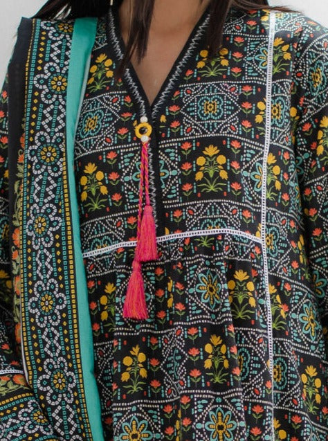 Zellbury Vol-04 Printed Lawn Unstitched 3 Piece Suit WUS23X30403