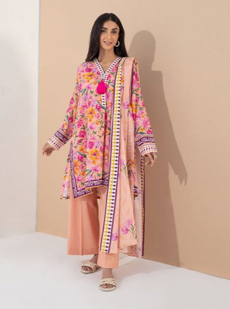 Zellbury Vol-04 Printed Lawn Unstitched 3 Piece Suit WUS23X30406