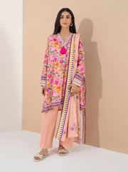 Zellbury Vol-04 Printed Lawn Unstitched 3 Piece Suit WUS23X30406