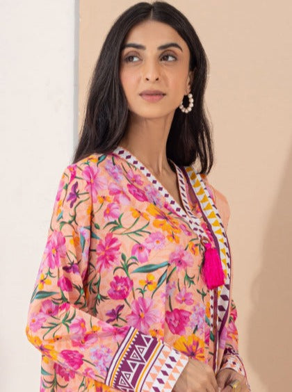 Zellbury Vol-04 Printed Lawn Unstitched 3 Piece Suit WUS23X30406