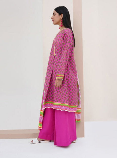 Zellbury Vol-04 Printed Lawn Unstitched 3 Piece Suit WUS23X30408