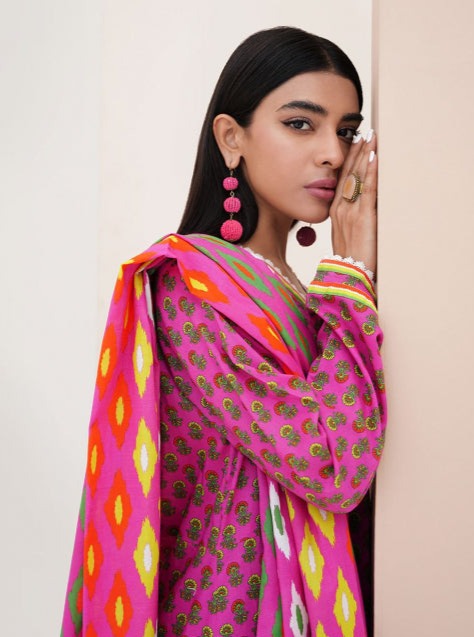Zellbury Vol-04 Printed Lawn Unstitched 3 Piece Suit WUS23X30408