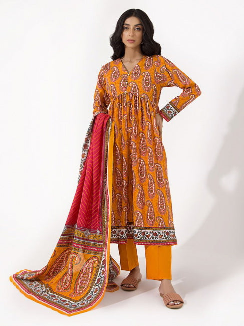 Zellbury Vol-05 Printed Lawn Unstitched 3 Piece Suit WUS23X30409