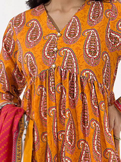 Zellbury Vol-05 Printed Lawn Unstitched 3 Piece Suit WUS23X30409