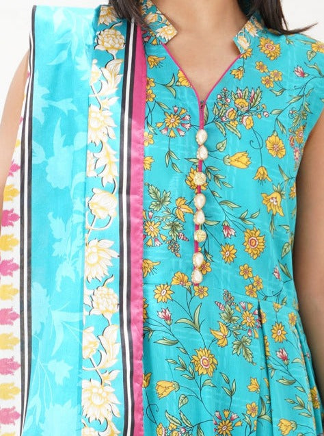 Zellbury Vol-04 Printed Lawn Unstitched 3 Piece Suit WUS23X30410