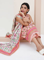 Zellbury Vol-04 Printed Lawn Unstitched 3 Piece Suit WUS23X30411