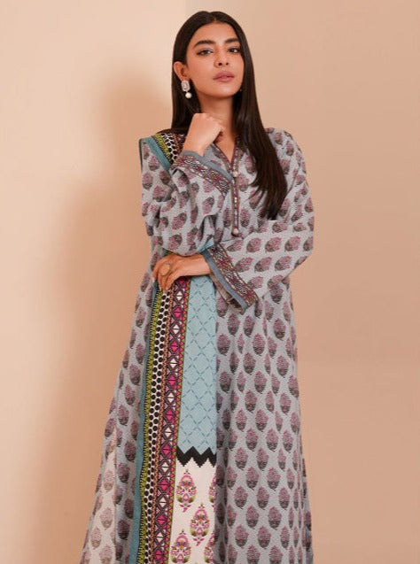 Zellbury Vol-04 Printed Lawn Unstitched 3 Piece Suit WUS23X30412