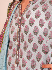 Zellbury Vol-04 Printed Lawn Unstitched 3 Piece Suit WUS23X30412