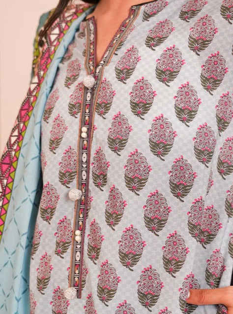 Zellbury Vol-04 Printed Lawn Unstitched 3 Piece Suit WUS23X30412