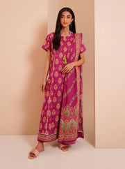 Zellbury Vol-04 Printed Lawn Unstitched 3 Piece Suit WUS23X30417