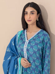 Zellbury Vol-04 Printed Lawn Unstitched 3 Piece Suit WUS23X30418
