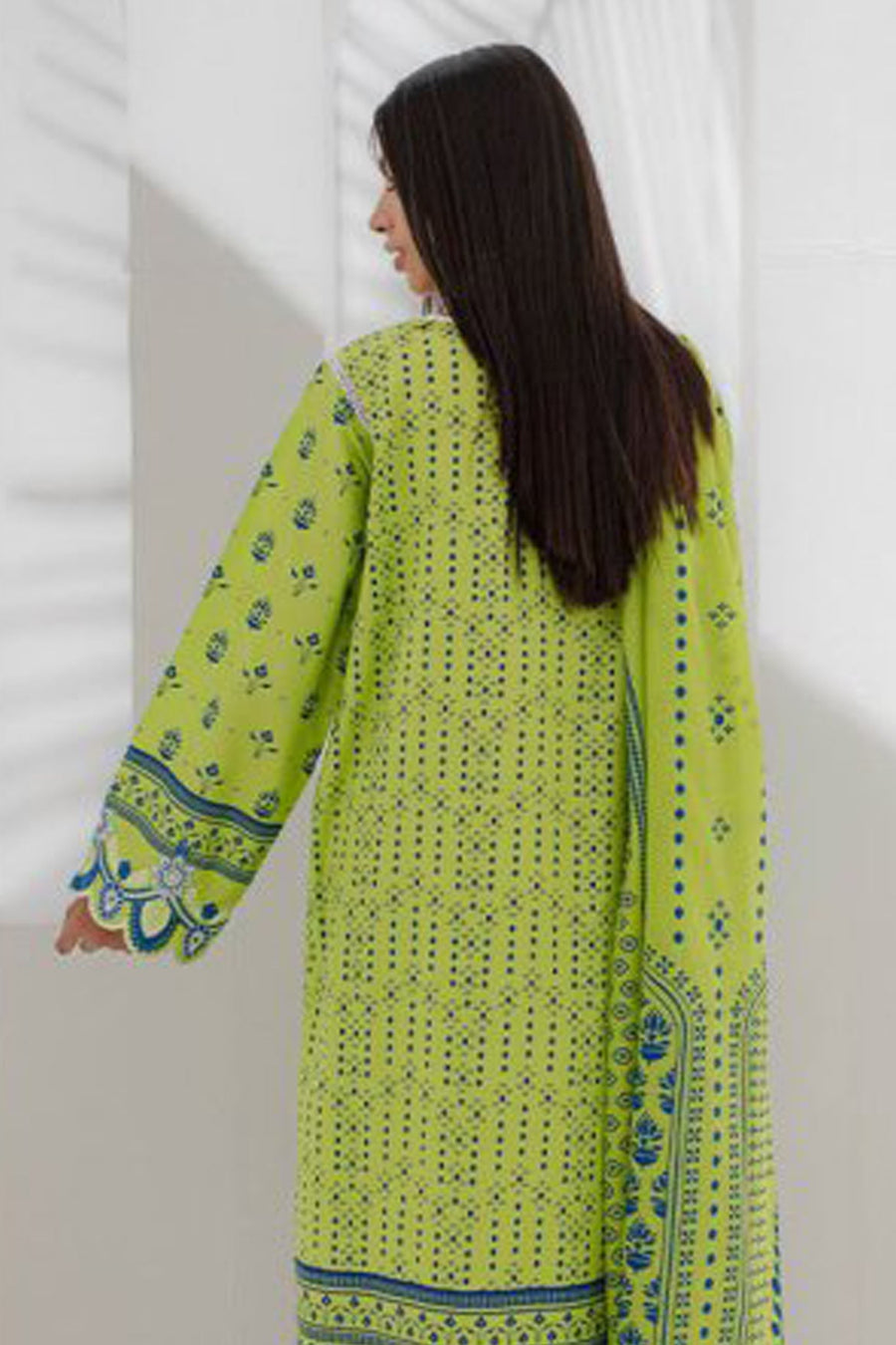 Zellbury Vol-04 Embroidered Lawn Unstitched 3 Piece Suit WUS23E30169