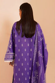 Zellbury Vol-04 Embroidered Lawn Unstitched 3 Piece Suit WUS23E30278