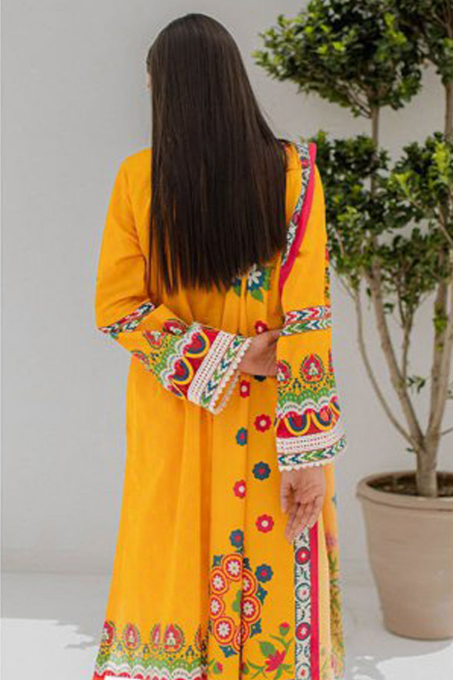 Zellbury Vol-04 Embroidered Lawn Unstitched 3 Piece Suit WUS23E30361