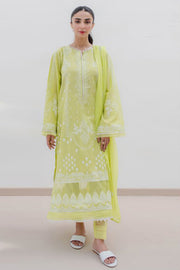 Zellbury Vol-04 Embroidered Lawn Unstitched 3 Piece Suit WUS23E30376