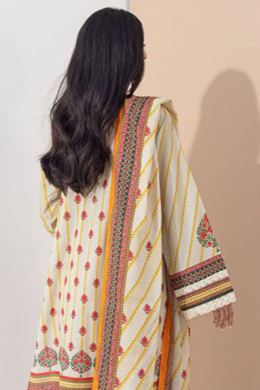 Zellbury Vol-04 Embroidered Lawn Unstitched 3 Piece Suit WUS23E30425