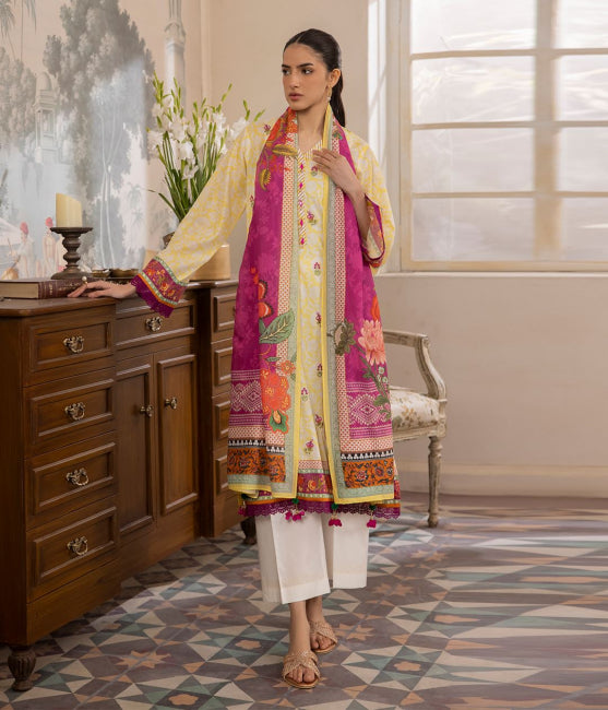 Zellbury Summer Embroidered Lawn Unstitched 2Pc Suit WUS24E21033