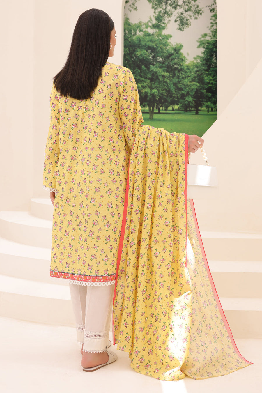 Zellbury Summer Embroidered Lawn Unstitched 2Pc Suit WUS24E21174