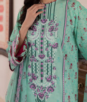 Zellbury Summer Embroidered Lawn Unstitched 2Pc Suit WUS24E21620