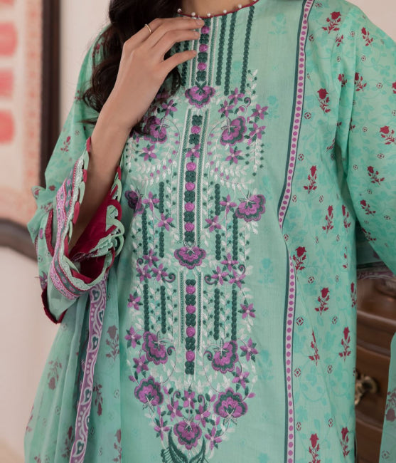 Zellbury Summer Embroidered Lawn Unstitched 2Pc Suit WUS24E21620