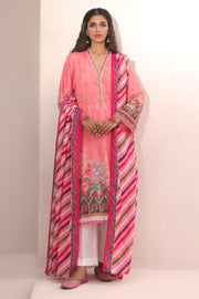 Zellbury Summer Embroidered Lawn Unstitched 2Pc Suit WUS24E21658