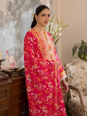 Zellbury Summer Embroidered Lawn Unstitched 3Pc Suit WUS24E31102