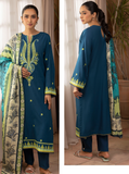 Zellbury Summer Embroidered Lawn Unstitched 3Pc Suit WUS24E31123