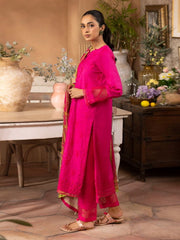 Zellbury Summer Embroidered Lawn Unstitched 3Pc Suit WUS24E31137