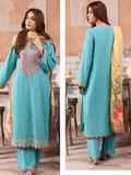 Zellbury Summer Embroidered Lawn Unstitched 3Pc Suit WUS24E31146