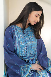 Zellbury Summer Embroidered Lawn Unstitched 3Pc Suit WUS24E31681