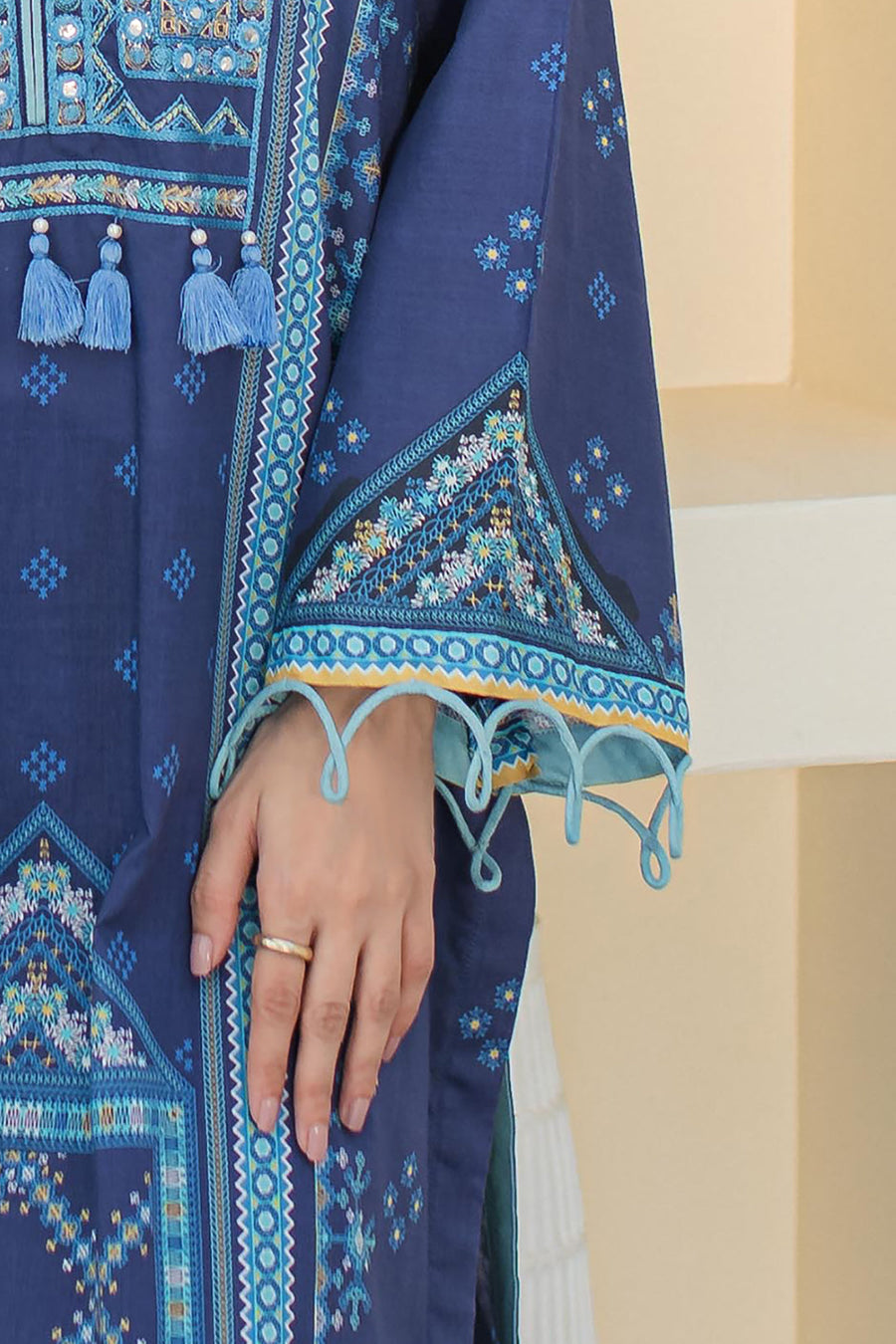 Zellbury Summer Embroidered Lawn Unstitched 3Pc Suit WUS24E31681
