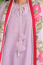 Zellbury Embroidered Self Jacquard Unstitched 3Pc Suit WUS24E31764
