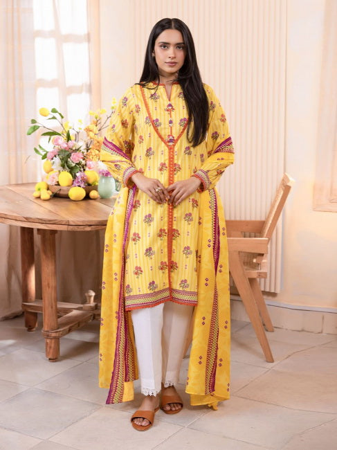Zellbury Summer Printed Lawn Unstitched 2Pc Suit WUS24X21002