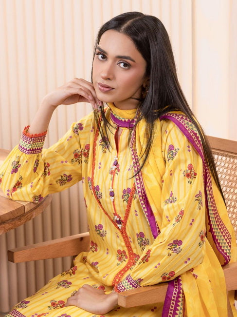 Zellbury Summer Printed Lawn Unstitched 2Pc Suit WUS24X21002
