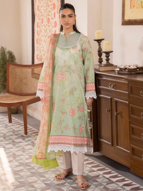 Zellbury Summer Printed Lawn Unstitched 2Pc Suit WUS24X21007