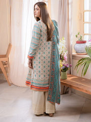 Zellbury Summer Printed Lawn Unstitched 2Pc Suit WUS24X21008