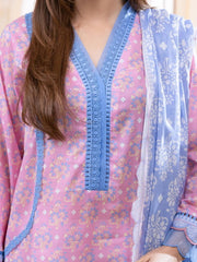 Zellbury Summer Printed Lawn Unstitched 2Pc Suit WUS24X21009
