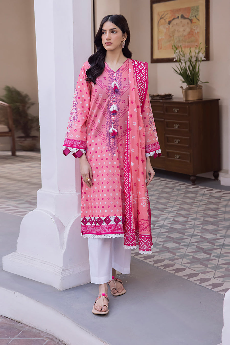 Zellbury Summer Printed Lawn Unstitched 2Pc Suit WUS24X21014