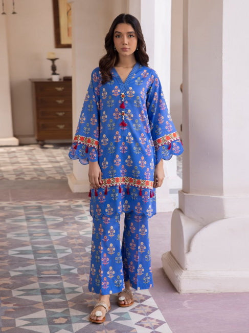 Zellbury Summer Printed Lawn Unstitched 2Pc Suit WUS24X21038