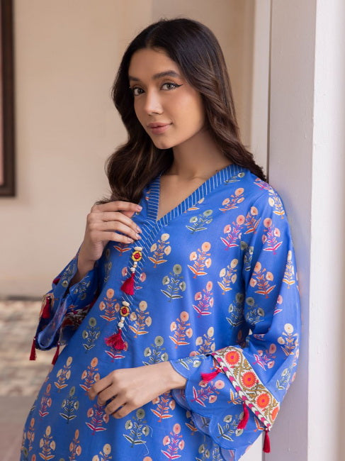 Zellbury Summer Printed Lawn Unstitched 2Pc Suit WUS24X21038