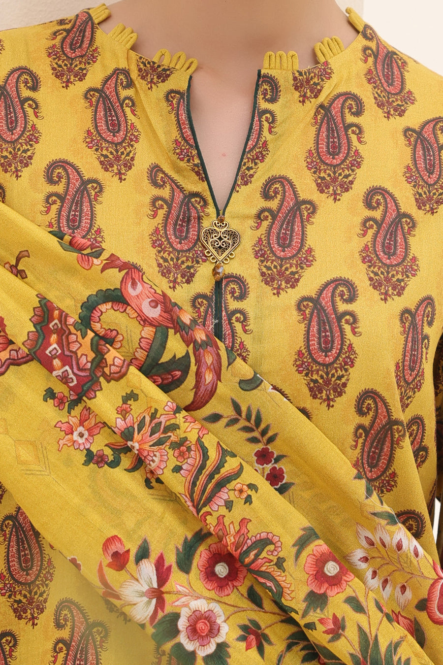 Zellbury Essential Printed Lawn Unstitched 2Pc Suit WUS24X21164