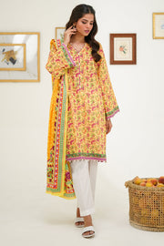 Zellbury Essential Printed Lawn Unstitched 2Pc Suit WUS24X21300