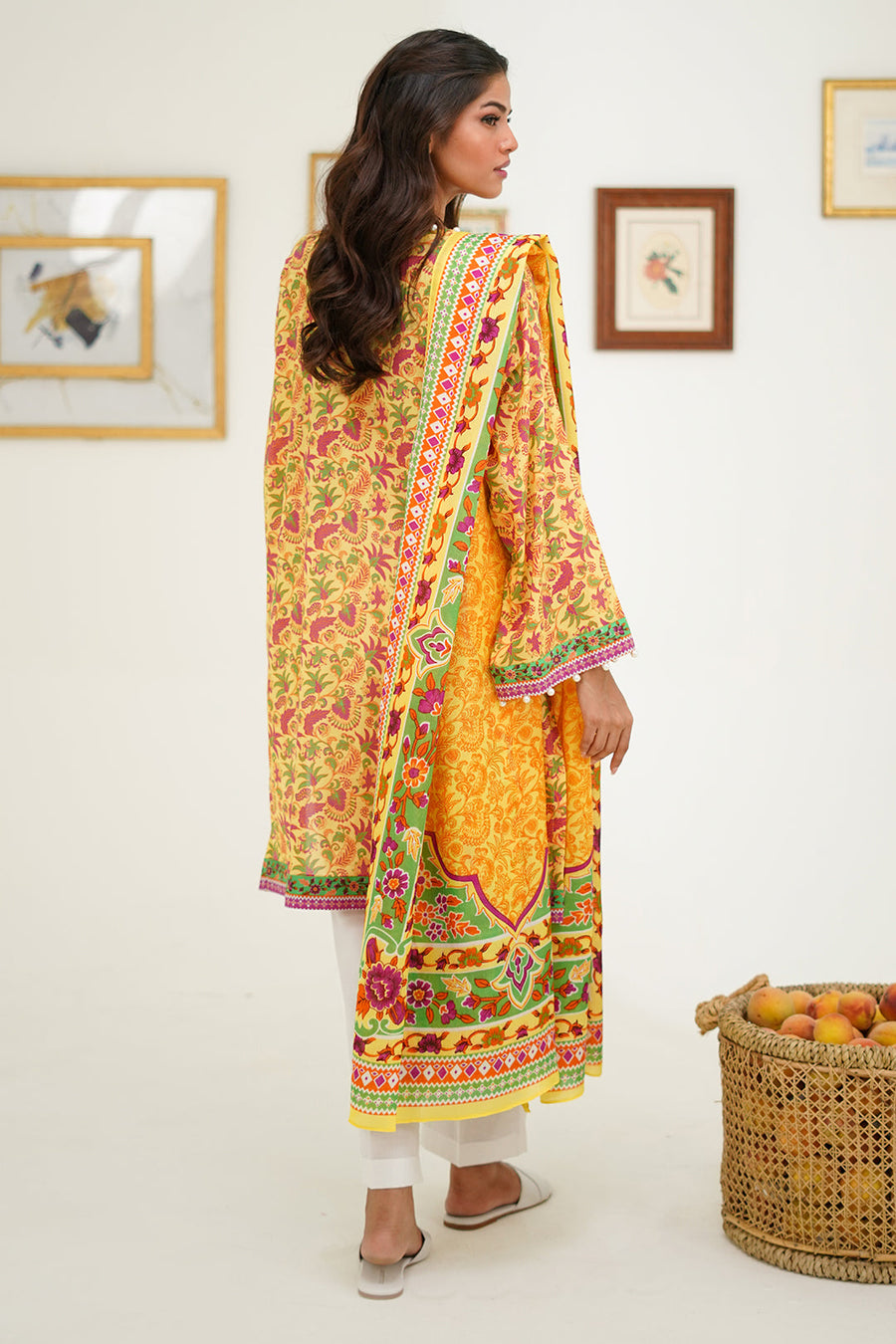 Zellbury Essential Printed Lawn Unstitched 2Pc Suit WUS24X21300